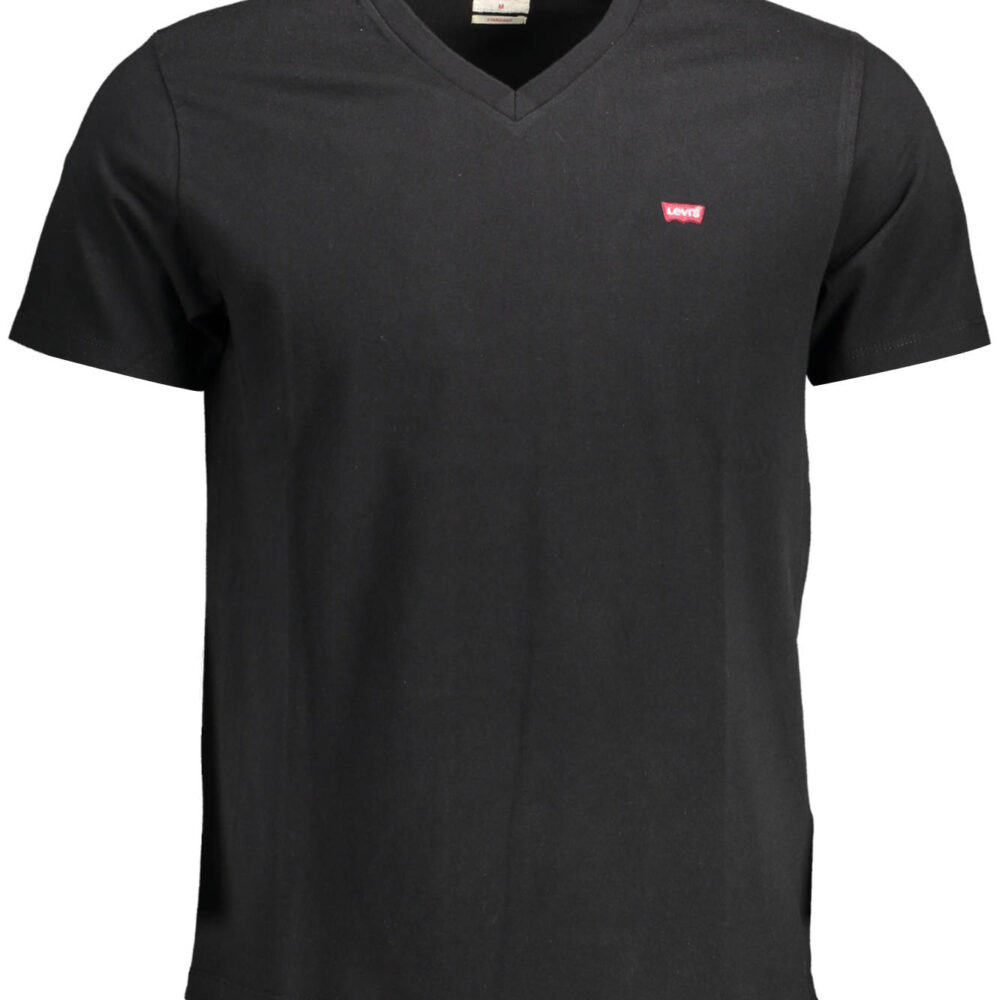 LEVI'S T-SHIRT MANICHE CORTE UOMO NERO