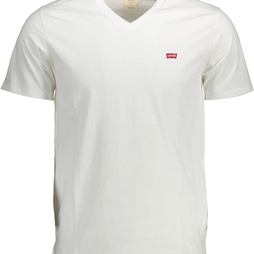 LEVI'S T-SHIRT MANICHE CORTE UOMO BIANCO