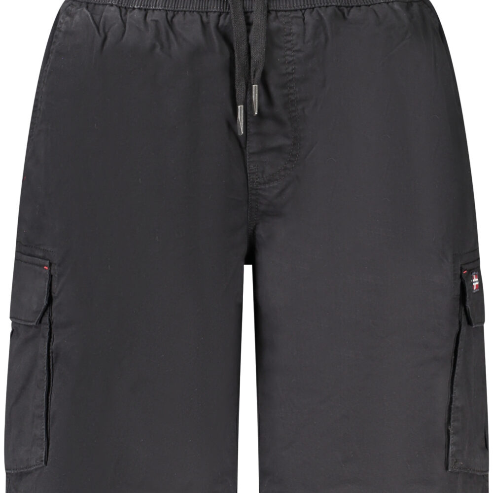 NORWAY 1963 PANTALONE BERMUDA UOMO NERO