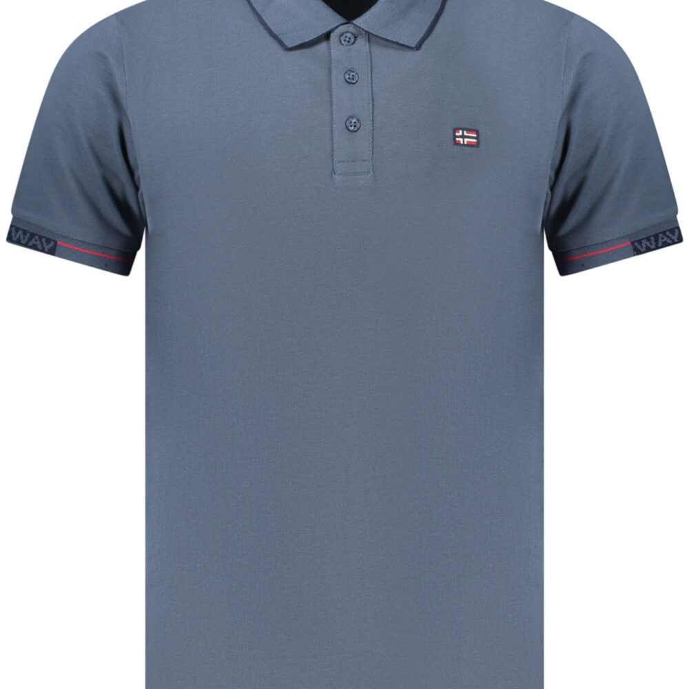 NORWAY 1963 POLO MANICHE CORTE UOMO BLU
