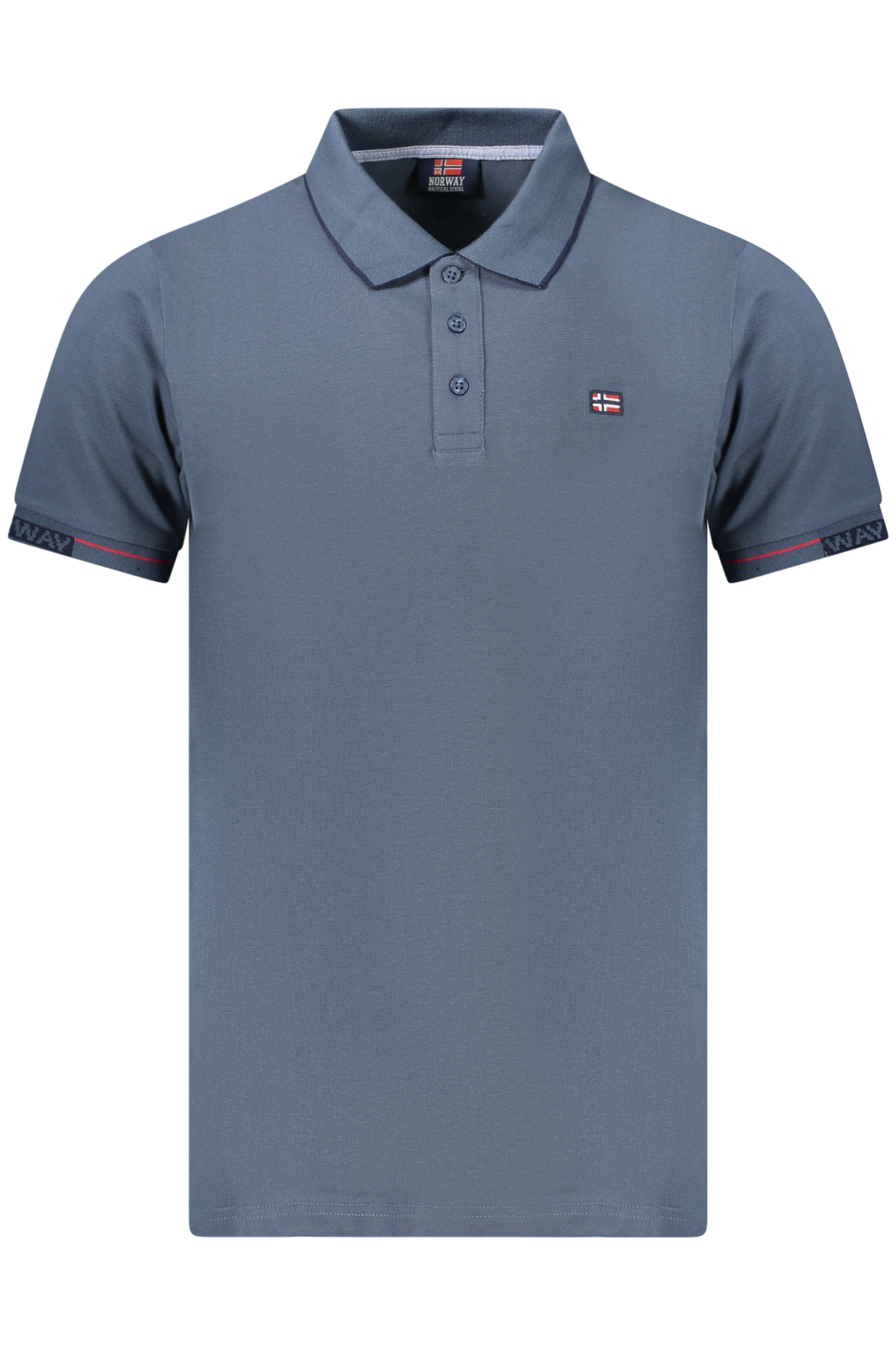 NORWAY 1963 POLO MANICHE CORTE UOMO BLU