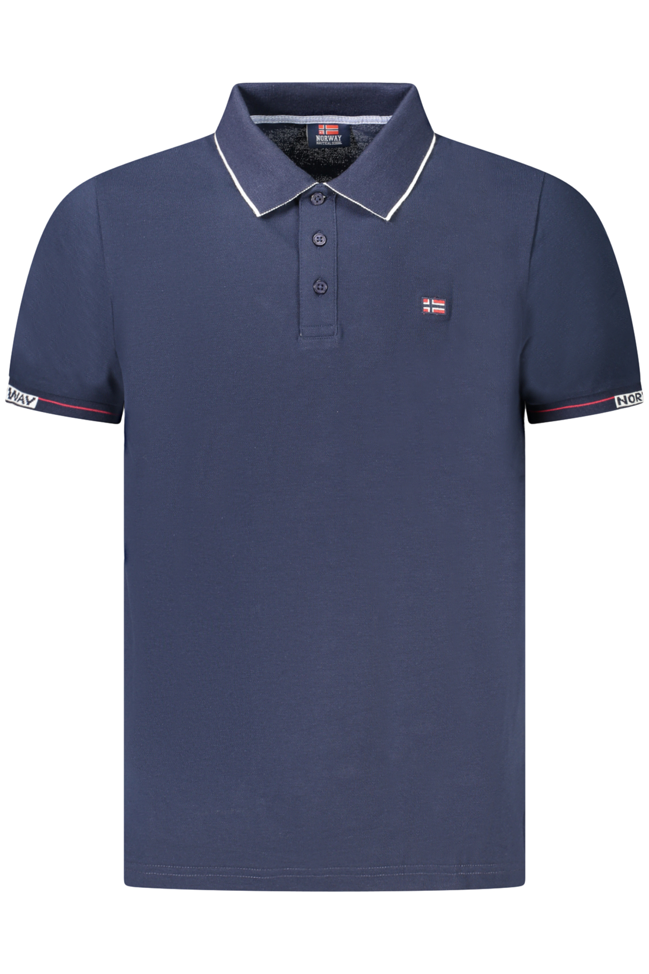 NORWAY 1963 POLO MANICHE CORTE UOMO BLU