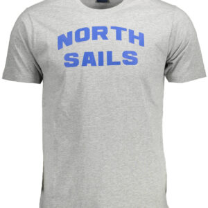 NORTH SAILS T-SHIRT MANICHE CORTE UOMO GRIGIO