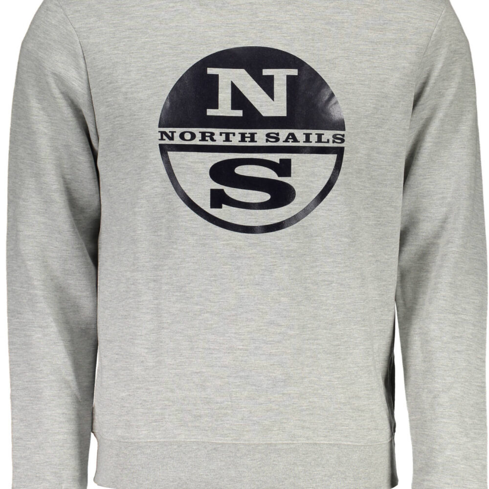 NORTH SAILS FELPA SENZA ZIP UOMO GRIGIO