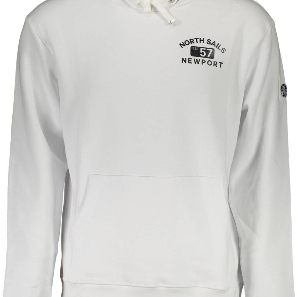 NORTH SAILS FELPA SENZA ZIP UOMO BIANCO