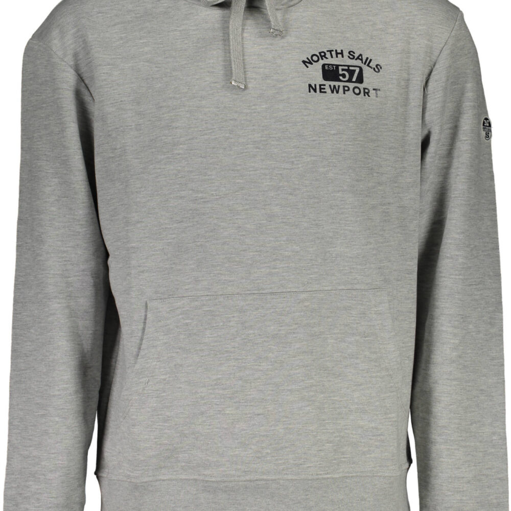 NORTH SAILS FELPA SENZA ZIP UOMO GRIGIO