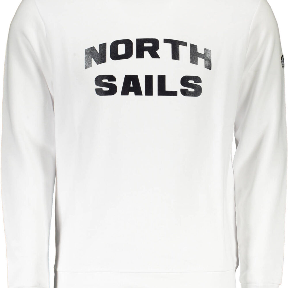 NORTH SAILS FELPA SENZA ZIP UOMO BIANCO