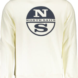 NORTH SAILS FELPA SENZA ZIP UOMO BIANCO