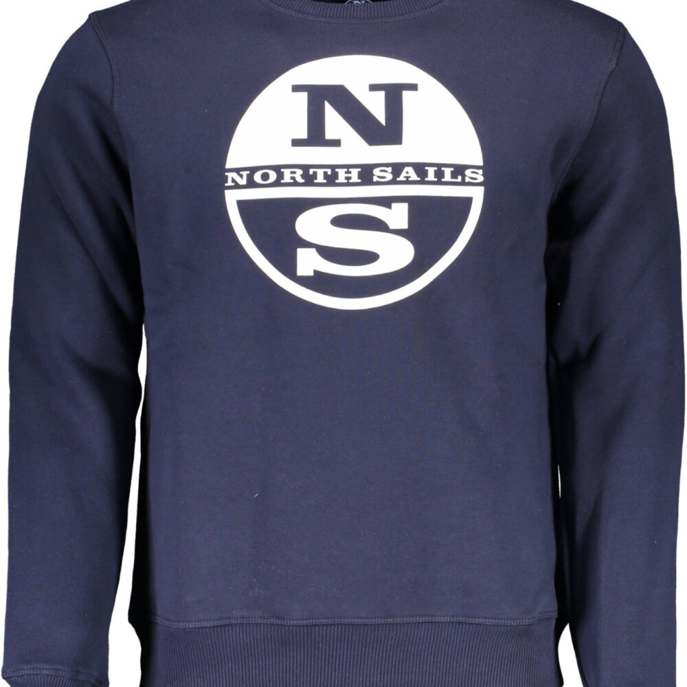 NORTH SAILS FELPA SENZA ZIP UOMO BLU