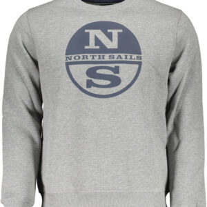 NORTH SAILS FELPA SENZA ZIP UOMO GRIGIO