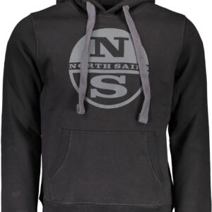 NORTH SAILS FELPA SENZA ZIP UOMO NERO