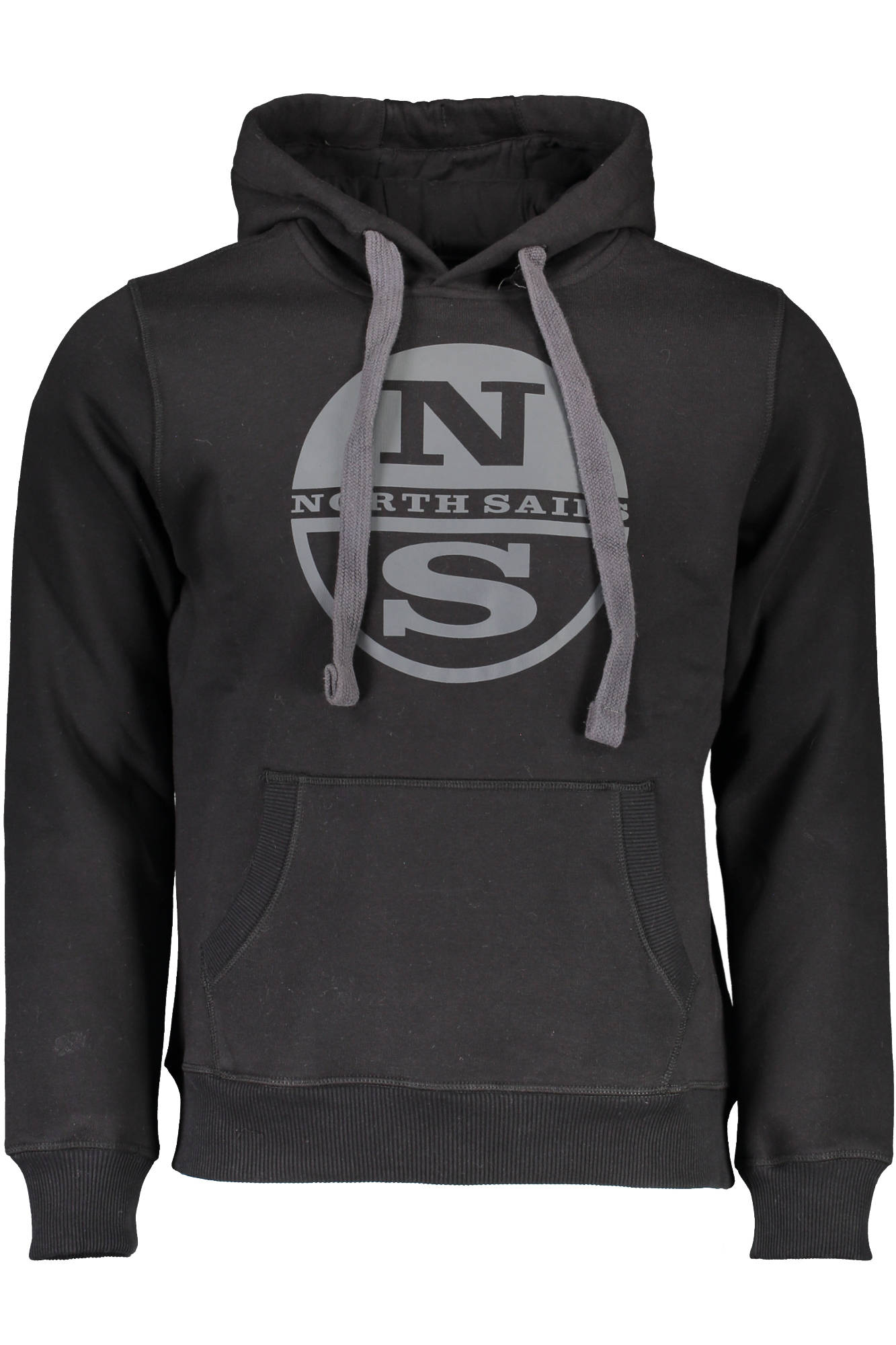 NORTH SAILS FELPA SENZA ZIP UOMO NERO