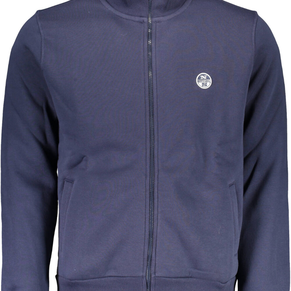 NORTH SAILS FELPA CON ZIP UOMO BLU