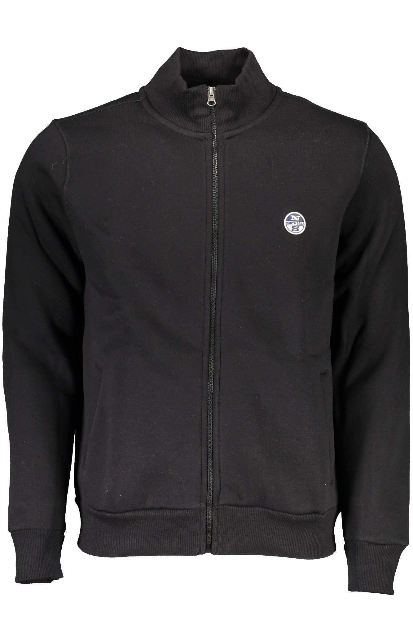 NORTH SAILS FELPA CON ZIP UOMO NERO