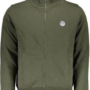 NORTH SAILS FELPA CON ZIP UOMO VERDE