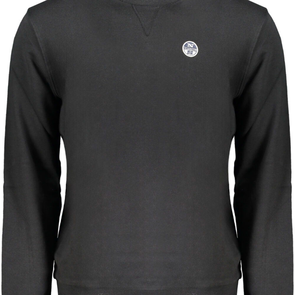 NORTH SAILS FELPA SENZA ZIP UOMO NERO