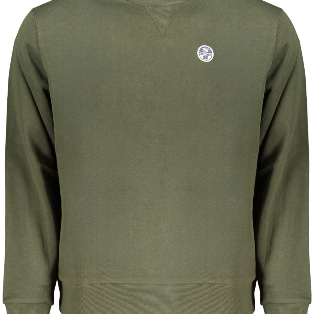 NORTH SAILS FELPA SENZA ZIP UOMO VERDE
