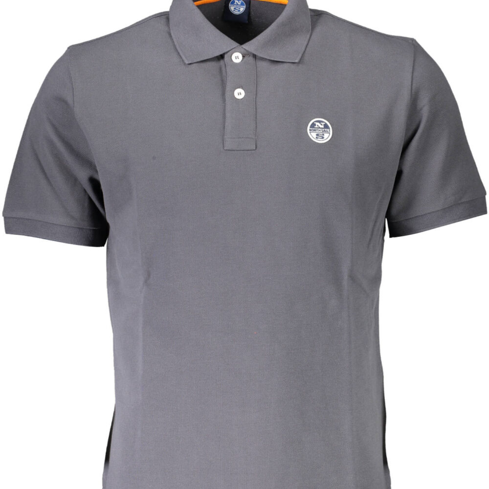 NORTH SAILS POLO MANICHE CORTE UOMO GRIGIO