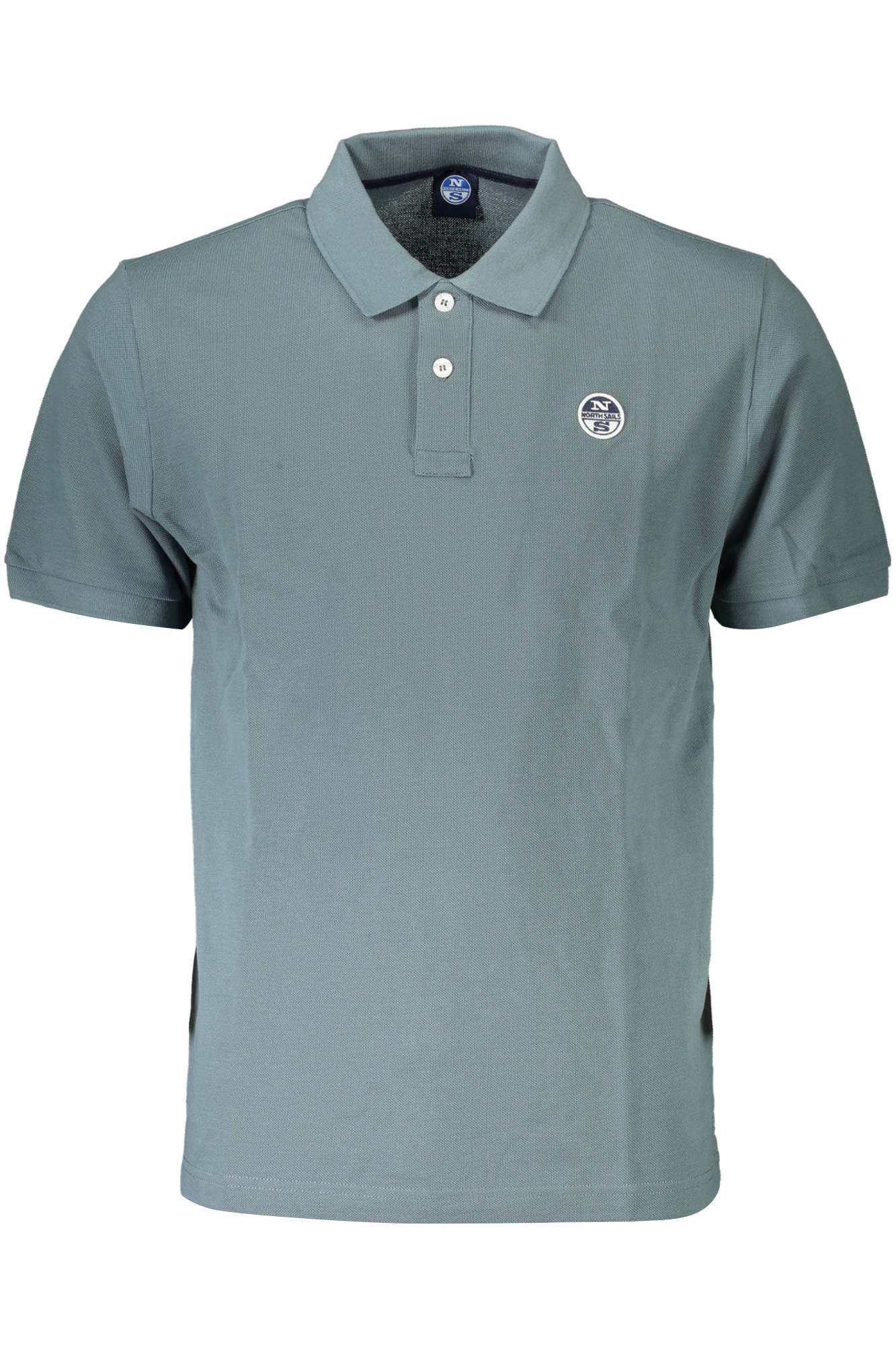 NORTH SAILS POLO MANICHE CORTE UOMO VERDE