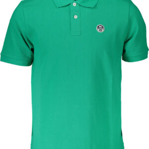 NORTH SAILS POLO MANICHE CORTE UOMO VERDE