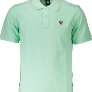 NORTH SAILS POLO MANICHE CORTE UOMO VERDE