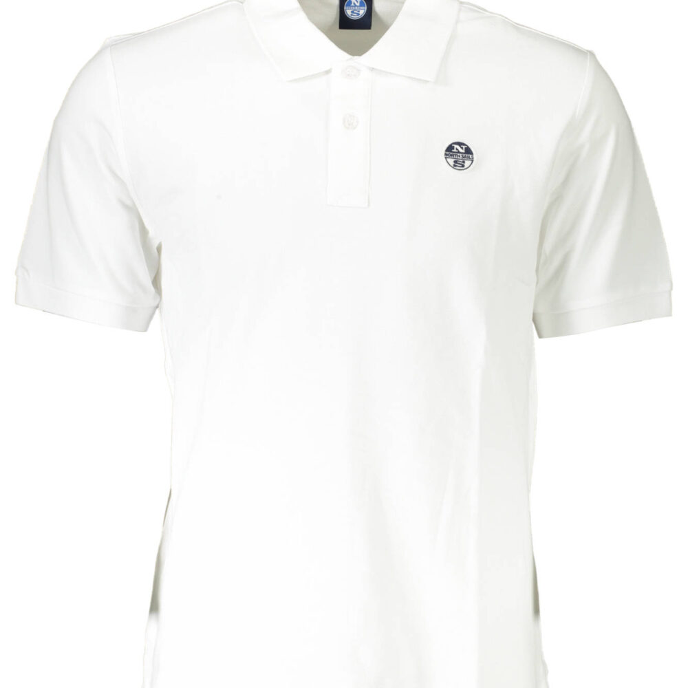 NORTH SAILS POLO MANICHE CORTE UOMO BIANCO