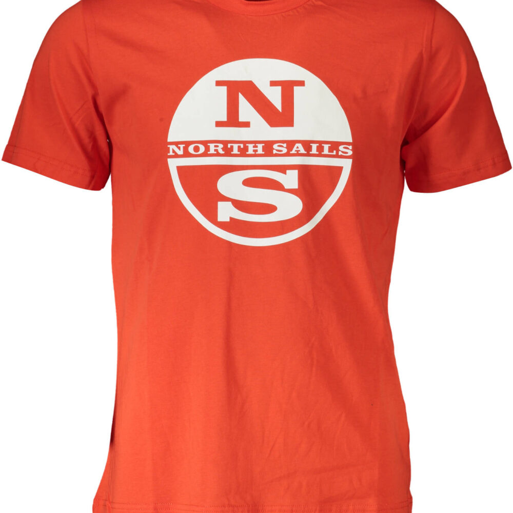 NORTH SAILS T-SHIRT MANICHE CORTE UOMO ROSSO