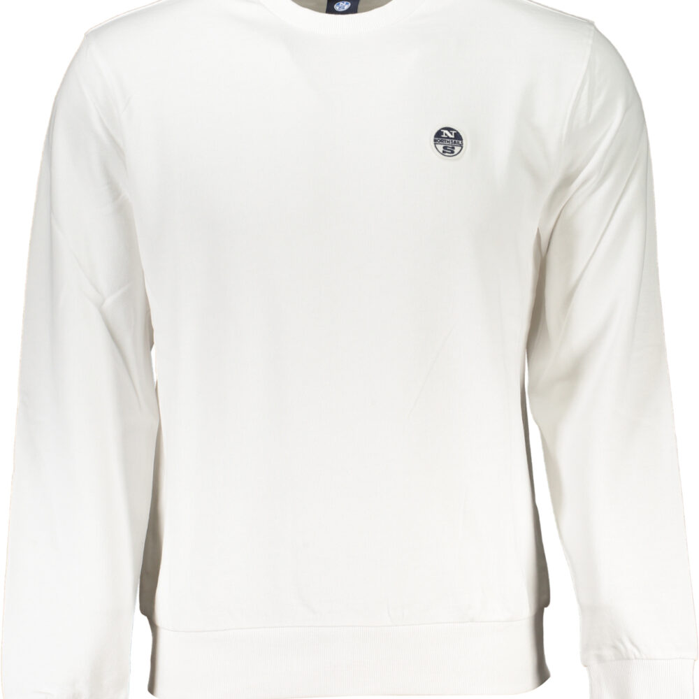 NORTH SAILS FELPA SENZA ZIP UOMO BIANCO