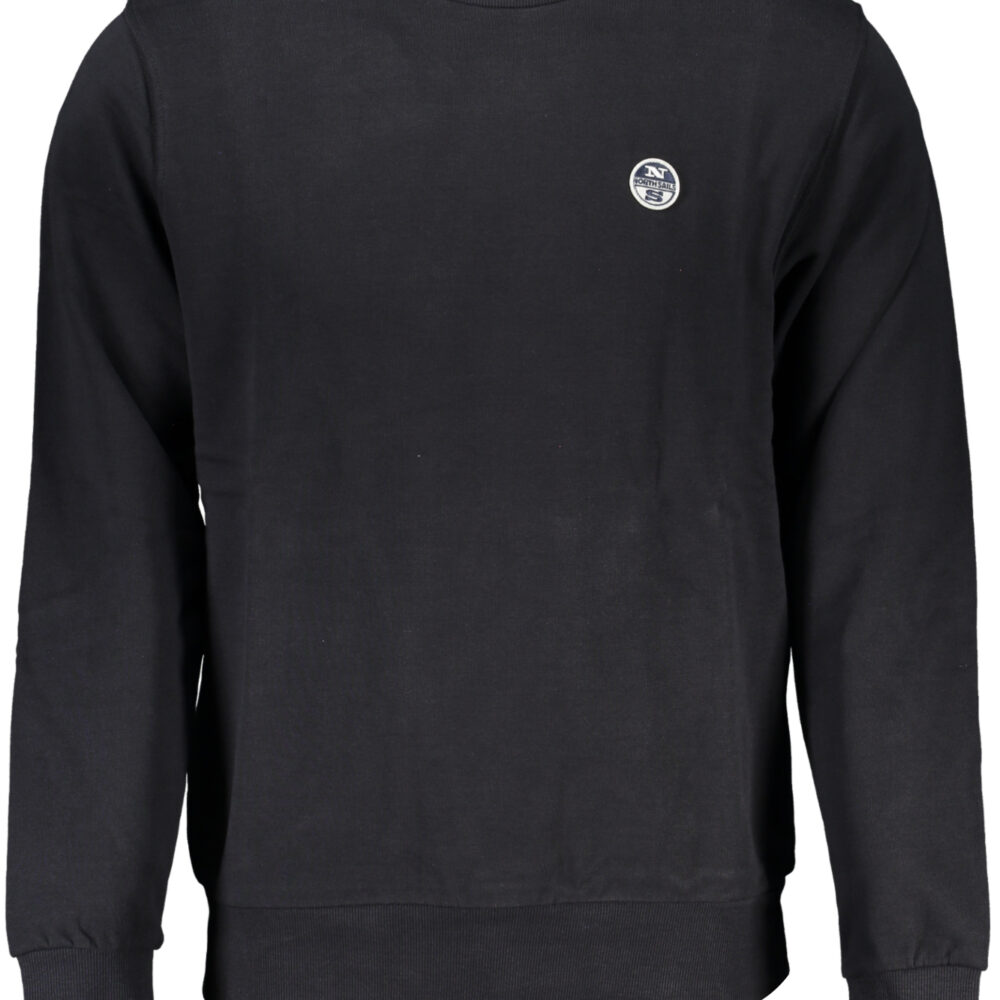 NORTH SAILS FELPA SENZA ZIP UOMO NERO