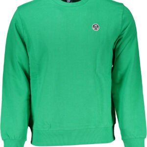 NORTH SAILS FELPA SENZA ZIP UOMO VERDE