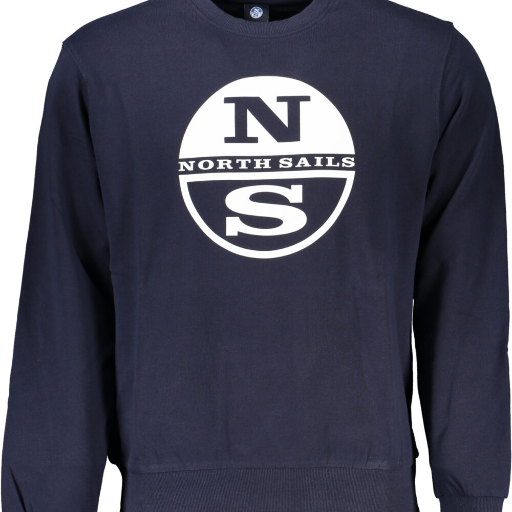 NORTH SAILS FELPA SENZA ZIP UOMO BLU