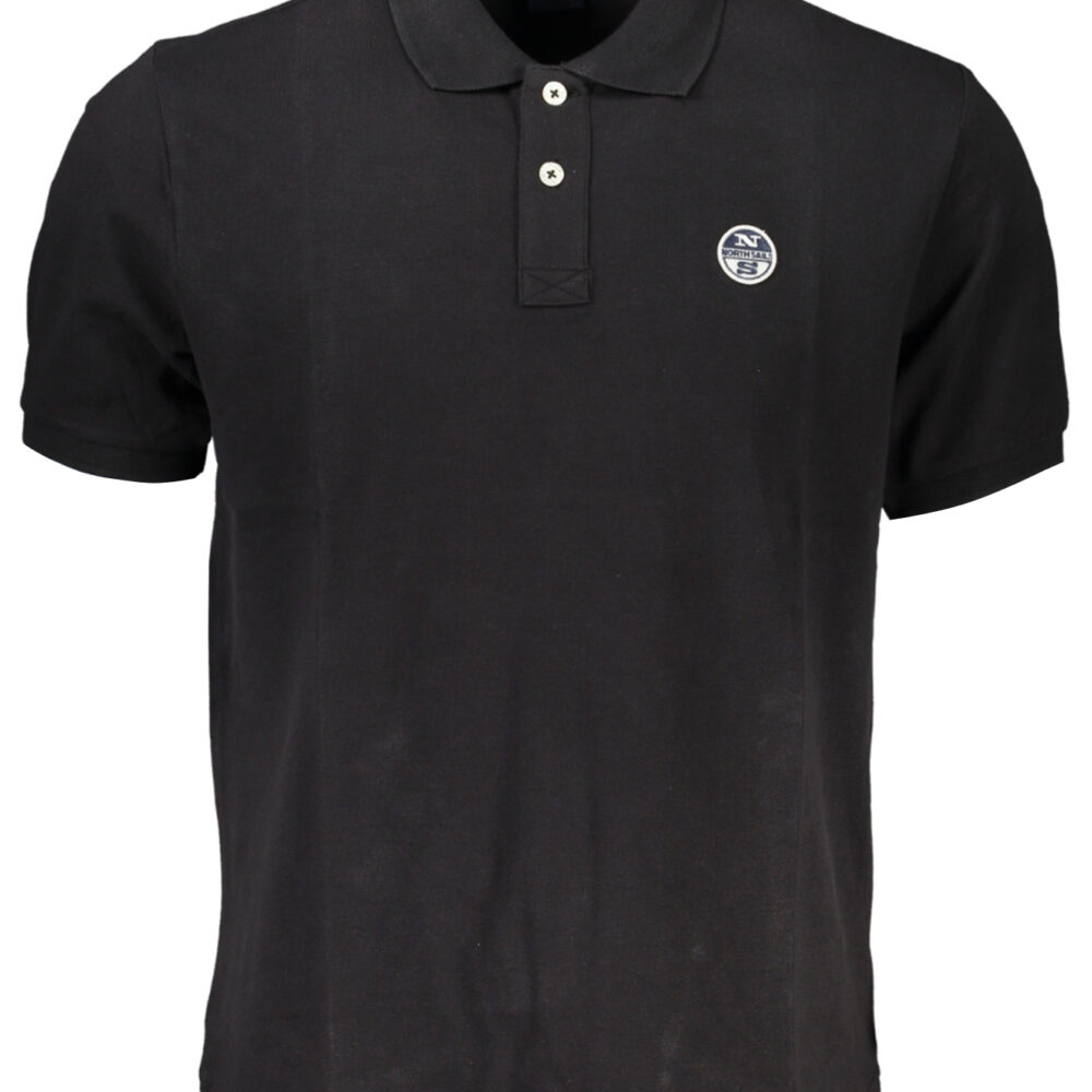 NORTH SAILS POLO MANICHE CORTE UOMO NERO