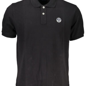NORTH SAILS POLO MANICHE CORTE UOMO NERO