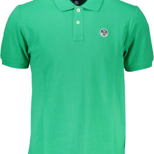 NORTH SAILS POLO MANICHE CORTE UOMO VERDE