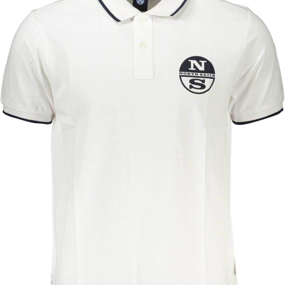 NORTH SAILS POLO MANICHE CORTE UOMO BIANCO