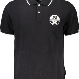 NORTH SAILS POLO MANICHE CORTE UOMO NERO