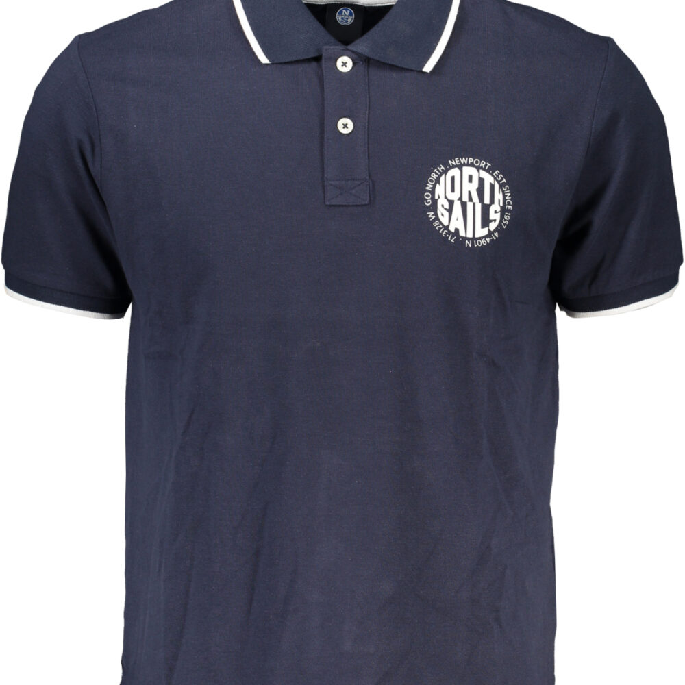 NORTH SAILS POLO MANICHE CORTE UOMO BLU