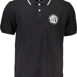NORTH SAILS POLO MANICHE CORTE UOMO NERO