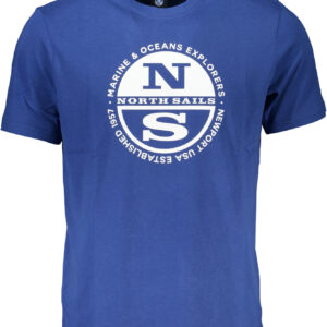 NORTH SAILS T-SHIRT MANICHE CORTE UOMO BLU
