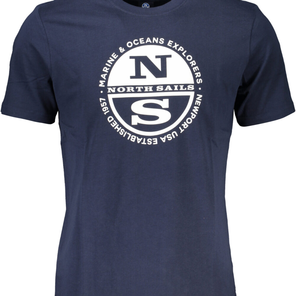 NORTH SAILS T-SHIRT MANICHE CORTE UOMO BLU