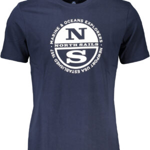 NORTH SAILS T-SHIRT MANICHE CORTE UOMO BLU