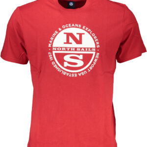 NORTH SAILS T-SHIRT MANICHE CORTE UOMO ROSSO