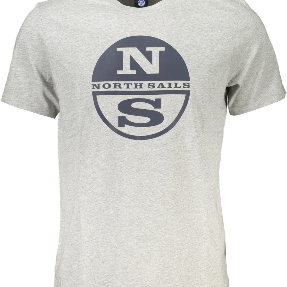 NORTH SAILS T-SHIRT MANICHE CORTE UOMO GRIGIO