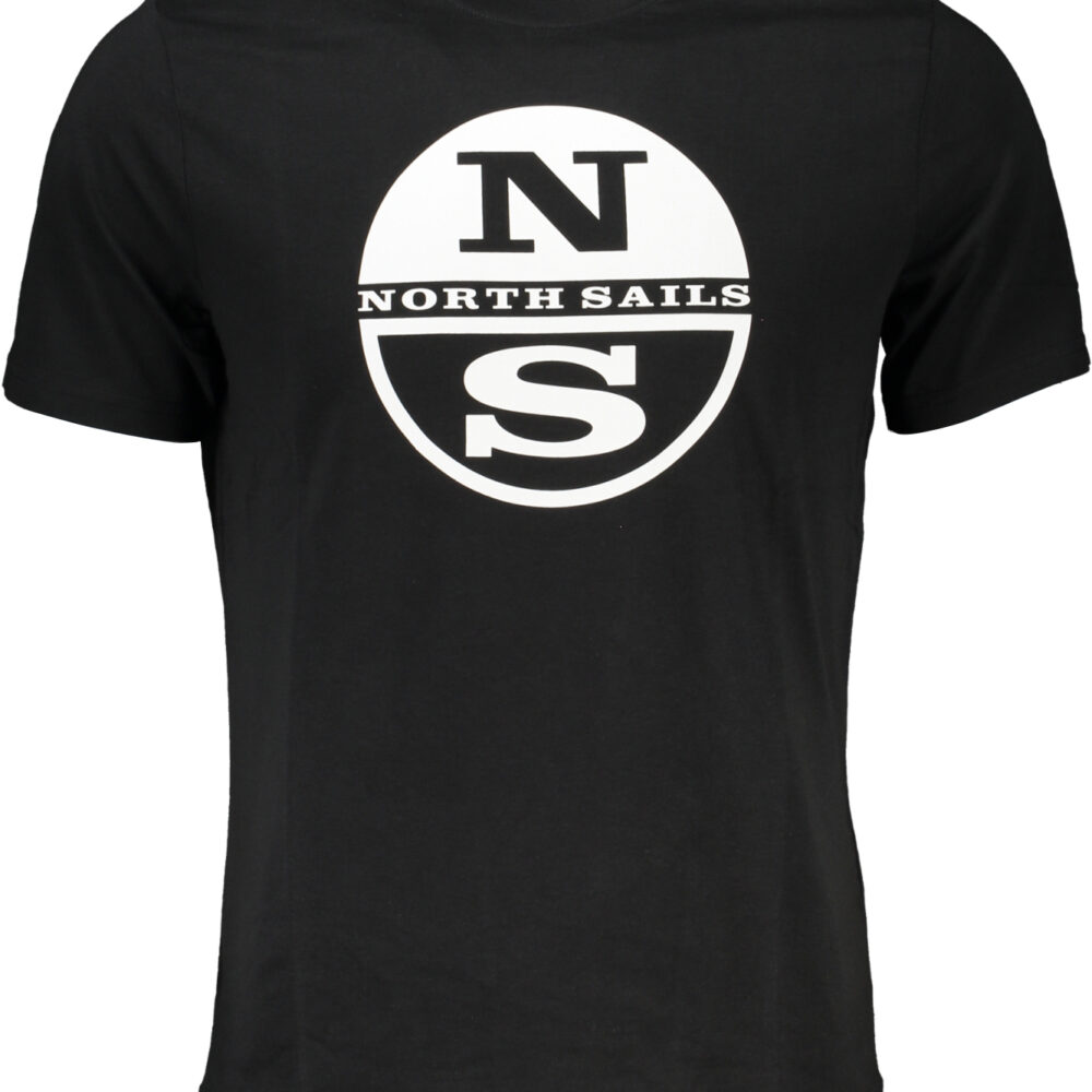 NORTH SAILS T-SHIRT MANICHE CORTE UOMO NERO
