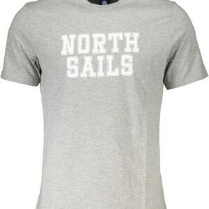 NORTH SAILS T-SHIRT MANICHE CORTE UOMO GRIGIO