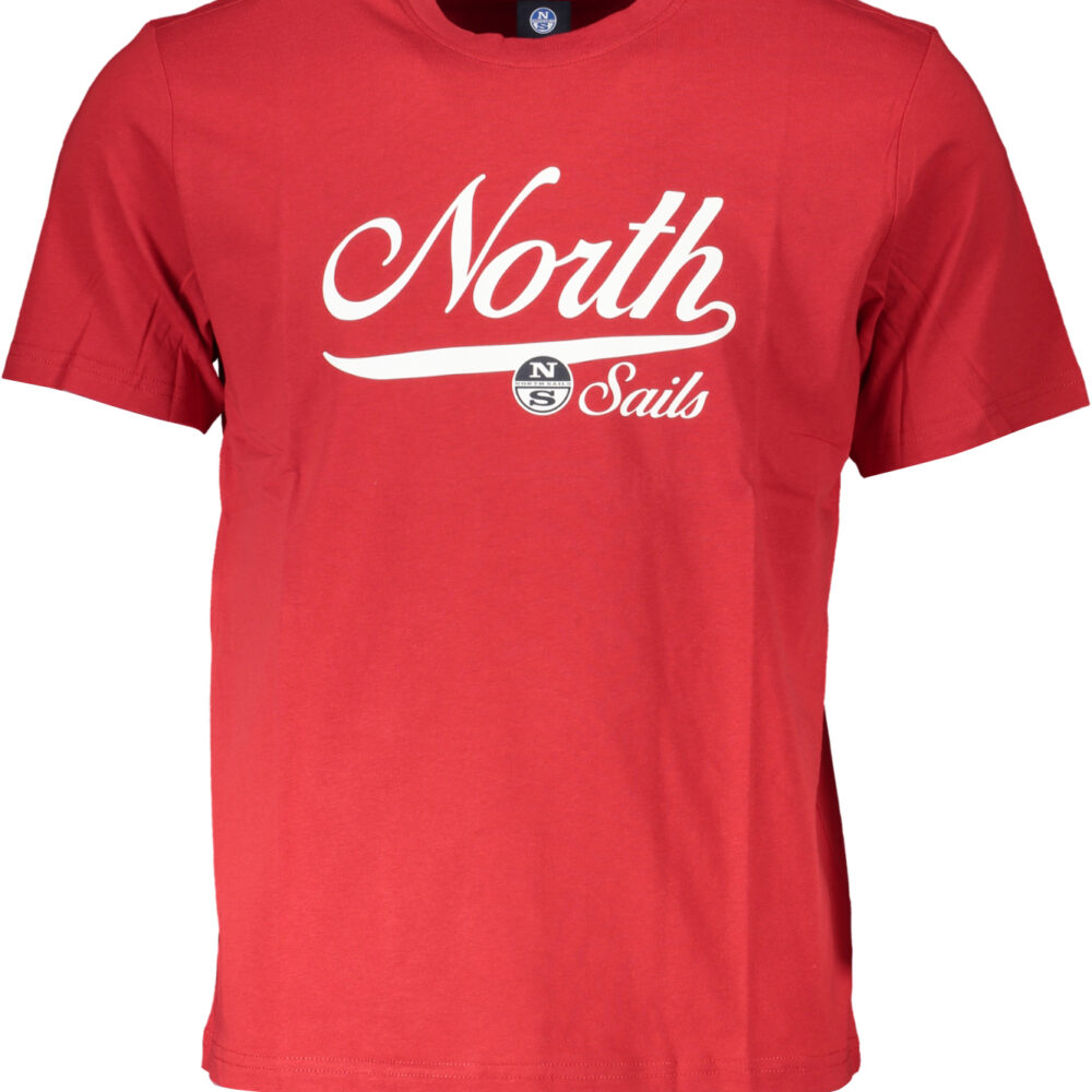 NORTH SAILS T-SHIRT MANICHE CORTE UOMO ROSSO
