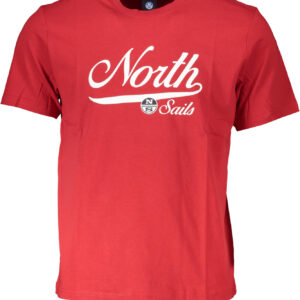 NORTH SAILS T-SHIRT MANICHE CORTE UOMO ROSSO