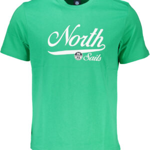 NORTH SAILS T-SHIRT MANICHE CORTE UOMO VERDE