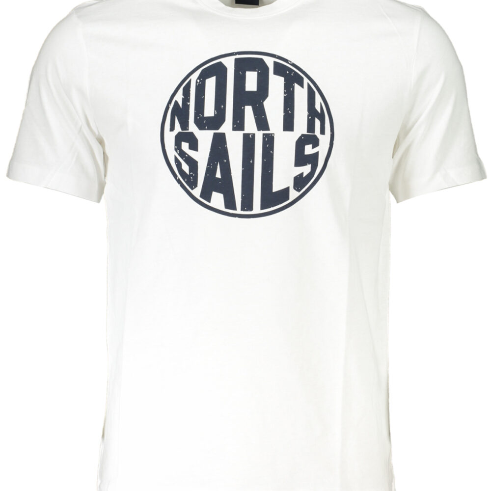 NORTH SAILS T-SHIRT MANICHE CORTE UOMO BIANCO