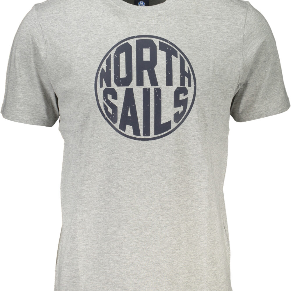 NORTH SAILS T-SHIRT MANICHE CORTE UOMO GRIGIO